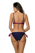 Kostium dwuczęściowy Kostium Kąpielowy Model Paris Blu Scuro M-375 Navy/Red - Marko Marko Kostium dwuczęściowy Kostium Kąpielowy Model Paris Blu Scuro M-375 Navy/Red - Marko Marko