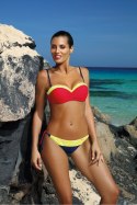 Kostium dwuczęściowy Kostium kąpielowy Model Felicia Blu Assoluto-Anaranjado M-491 Red - Marko Marko Kostium dwuczęściowy Kostium kąpielowy Model Felicia Blu Assoluto-Anaranjado M-491 Red - Marko Marko