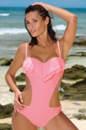 Jednoczęściowy strój kąpielowy Kostium kąpielowy Model Belinda Origami M-548 Pastel Pink - Marko Marko Jednoczęściowy strój kąpielowy Kostium kąpielowy Model Belinda Origami M-548 Pastel Pink - Marko Marko