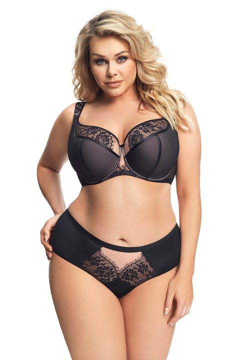 Biustonosz Soft Biustonosz Semi-Soft Model Alicante K647 Black - Gorsenia Lingerie Gorsenia Lingerie Biustonosz Soft Biustonosz Semi-Soft Model Alicante K647 Black - Gorsenia Lingerie Gorsenia Lingerie