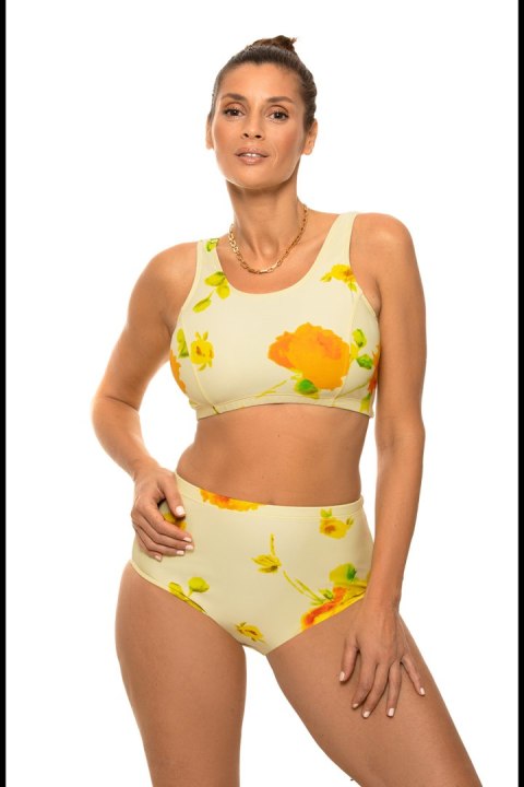 Kostium dwuczęściowy Kostium kąpielowy Model Asani M-723 Yellow - Marko Marko Kostium dwuczęściowy Kostium kąpielowy Model Asani M-723 Yellow - Marko Marko