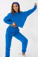 Bluza Damska Model Morelli D30 Blue - IVON IVON Bluza Damska Model Morelli D30 Blue - IVON IVON