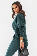 Bluza Damska Model Morelli D30 Green - IVON IVON Bluza Damska Model Morelli D30 Green - IVON IVON