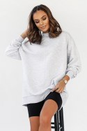 Bluza Damska Model Simple D27 Grey - IVON IVON Bluza Damska Model Simple D27 Grey - IVON IVON