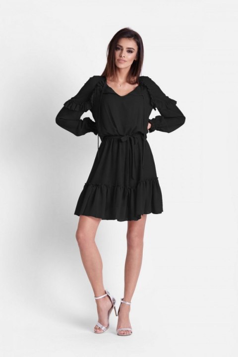 Sukienka Model Felicia 245 Black - IVON IVON Sukienka Model Felicia 245 Black - IVON IVON