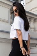 Tshirt Damski Model B57K White - IVON IVON Tshirt Damski Model B57K White - IVON IVON