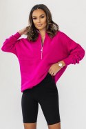 Bluza Damska Model Shannon D28 Fuksja - IVON IVON Bluza Damska Model Shannon D28 Fuksja - IVON IVON
