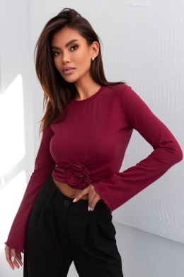 Bluzka Model Rose B61 Bordo - IVON IVON