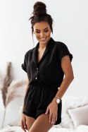 Piżama Damska Model Holly PK09 Black - IVON IVON Piżama Damska Model Holly PK09 Black - IVON IVON