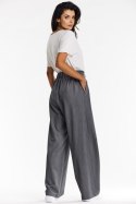 Spodnie Damskie Model A674 Grey - awama Awama Spodnie Damskie Model A674 Grey - awama Awama