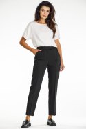Spodnie Damskie Model A675 Black - awama Awama Spodnie Damskie Model A675 Black - awama Awama
