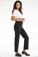 Spodnie Damskie Model A675 Black - awama Awama Spodnie Damskie Model A675 Black - awama Awama