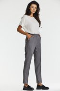 Spodnie Damskie Model A675 Grey - awama Awama Spodnie Damskie Model A675 Grey - awama Awama