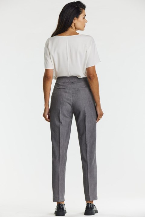 Spodnie Damskie Model A675 Grey - awama Awama Spodnie Damskie Model A675 Grey - awama Awama