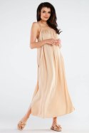Sukienka Model A428 Beige - awama Awama Sukienka Model A428 Beige - awama Awama