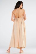 Sukienka Model A428 Beige - awama Awama Sukienka Model A428 Beige - awama Awama