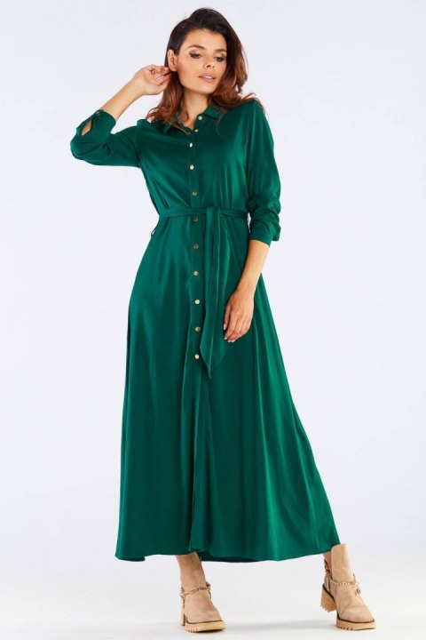 Sukienka Model A451 Green - awama Awama Sukienka Model A451 Green - awama Awama