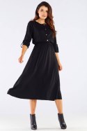 Sukienka Model A452 Black - awama Awama Sukienka Model A452 Black - awama Awama