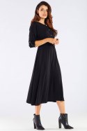 Sukienka Model A452 Black - awama Awama Sukienka Model A452 Black - awama Awama