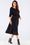 Sukienka Model A452 Black - awama Awama Sukienka Model A452 Black - awama Awama
