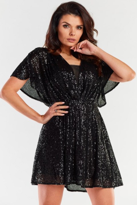 Sukienka Model A488 Black - awama Awama Sukienka Model A488 Black - awama Awama