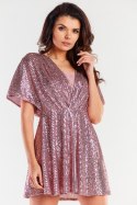 Sukienka Model A488 Pink - awama Awama Sukienka Model A488 Pink - awama Awama