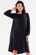 Sukienka Model A524 Black - awama Awama Sukienka Model A524 Black - awama Awama