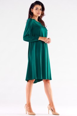 Sukienka Model A524 Bottle Green - awama Awama