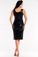 Sukienka Model A560 Black Dots - awama Awama Sukienka Model A560 Black Dots - awama Awama