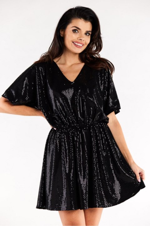 Sukienka Model A561 Black Dots - awama Awama Sukienka Model A561 Black Dots - awama Awama
