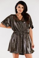 Sukienka Model A561 Gold Dots - awama Awama Sukienka Model A561 Gold Dots - awama Awama