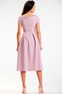 Sukienka Model A569 Dirty Pink - awama Awama Sukienka Model A569 Dirty Pink - awama Awama