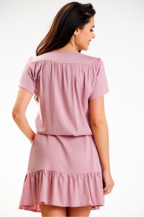 Sukienka Model A575 Dirty Pink - awama Awama Sukienka Model A575 Dirty Pink - awama Awama