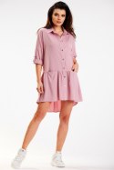 Sukienka Model A584 Dirty Pink - awama Awama Sukienka Model A584 Dirty Pink - awama Awama