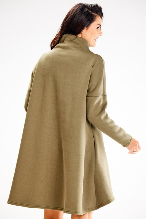 Sukienka Model A609 Khaki - awama Awama Sukienka Model A609 Khaki - awama Awama