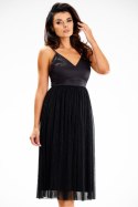 Sukienka Model A624 Black - awama Awama Sukienka Model A624 Black - awama Awama