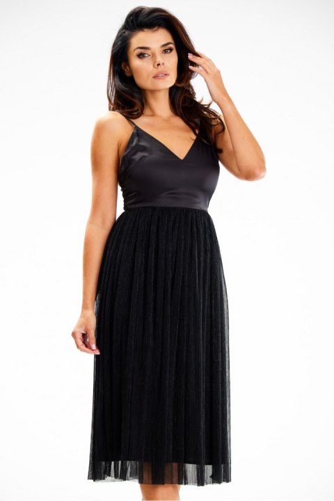 Sukienka Model A624 Black - awama Awama Sukienka Model A624 Black - awama Awama