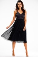 Sukienka Model A624 Black - awama Awama Sukienka Model A624 Black - awama Awama