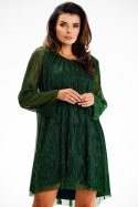 Sukienka Model A628 Green - awama Awama Sukienka Model A628 Green - awama Awama