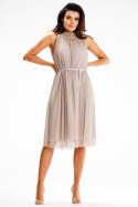 Sukienka Model A629 Beige - awama Awama Sukienka Model A629 Beige - awama Awama