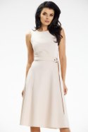 Sukienka Model A633 Beige - awama Awama Sukienka Model A633 Beige - awama Awama