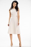 Sukienka Model A633 Beige - awama Awama Sukienka Model A633 Beige - awama Awama
