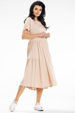 Sukienka Model A639 Beige - awama Awama