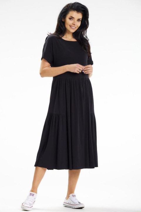 Sukienka Model A639 Black - awama Awama Sukienka Model A639 Black - awama Awama