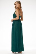 Sukienka Model A696 Bottle Green - awama Awama Sukienka Model A696 Bottle Green - awama Awama