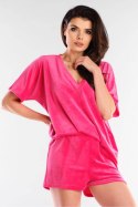 Szorty Damskie Model A418 Pink - awama Awama Szorty Damskie Model A418 Pink - awama Awama
