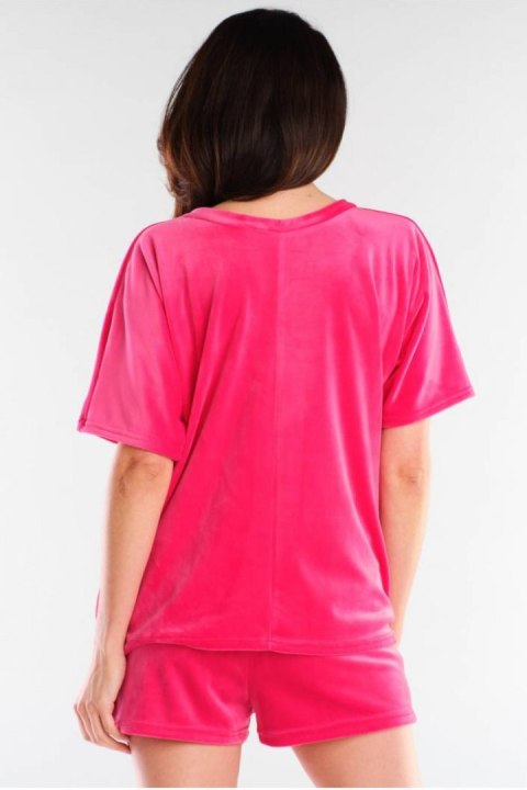 Szorty Damskie Model A418 Pink - awama Awama Szorty Damskie Model A418 Pink - awama Awama