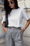 Tshirt Damski Model B57 White - IVON IVON Tshirt Damski Model B57 White - IVON IVON