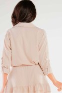 Koszula Damska Model A425 Beige - awama Awama