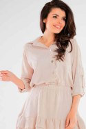 Koszula Damska Model A425 Beige - awama Awama